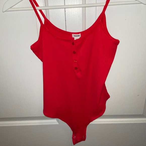 Henley Cami Bodysuit - Picture 1 of 5